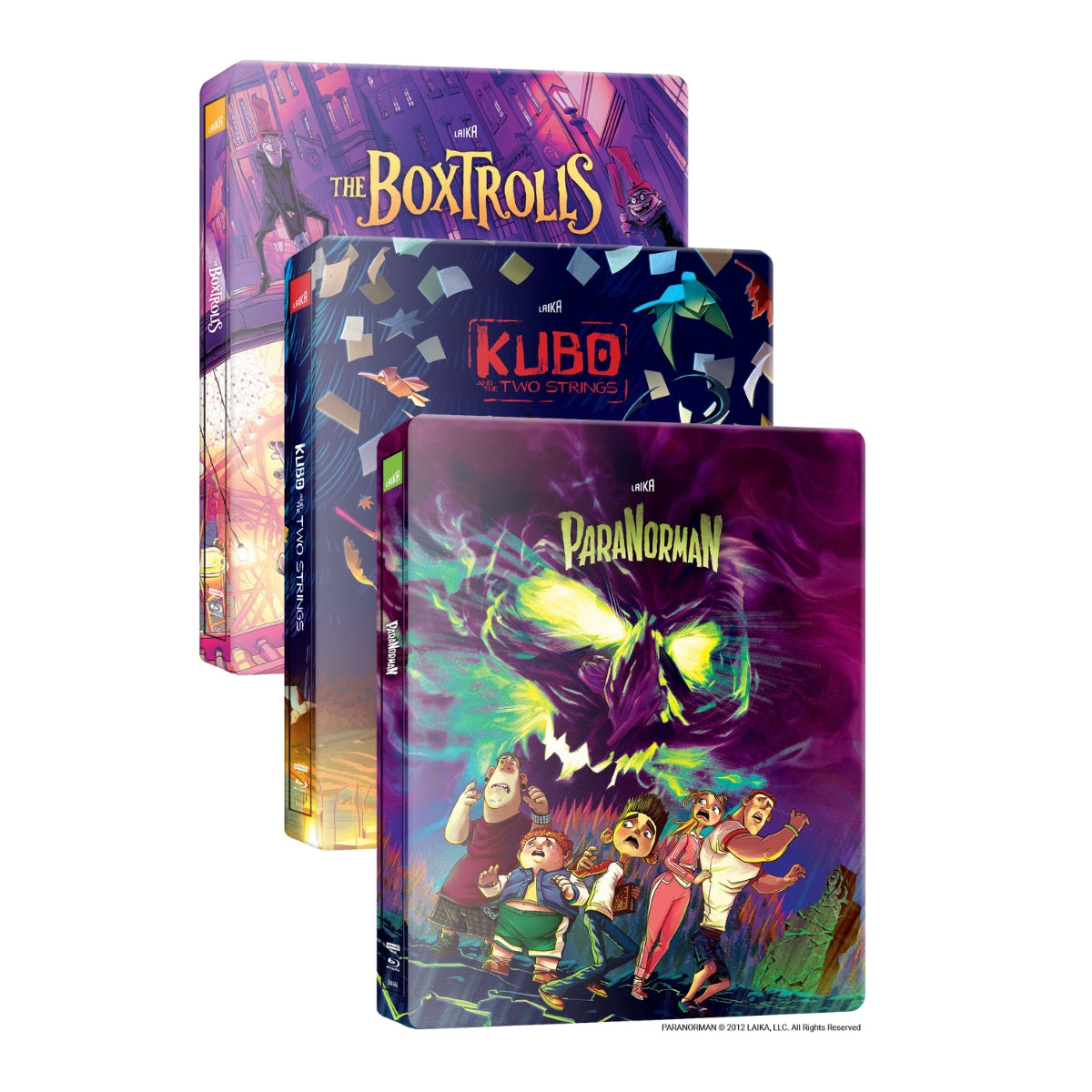 Laika Steelbook Triple Feature Bundle [4K Ultra HD]