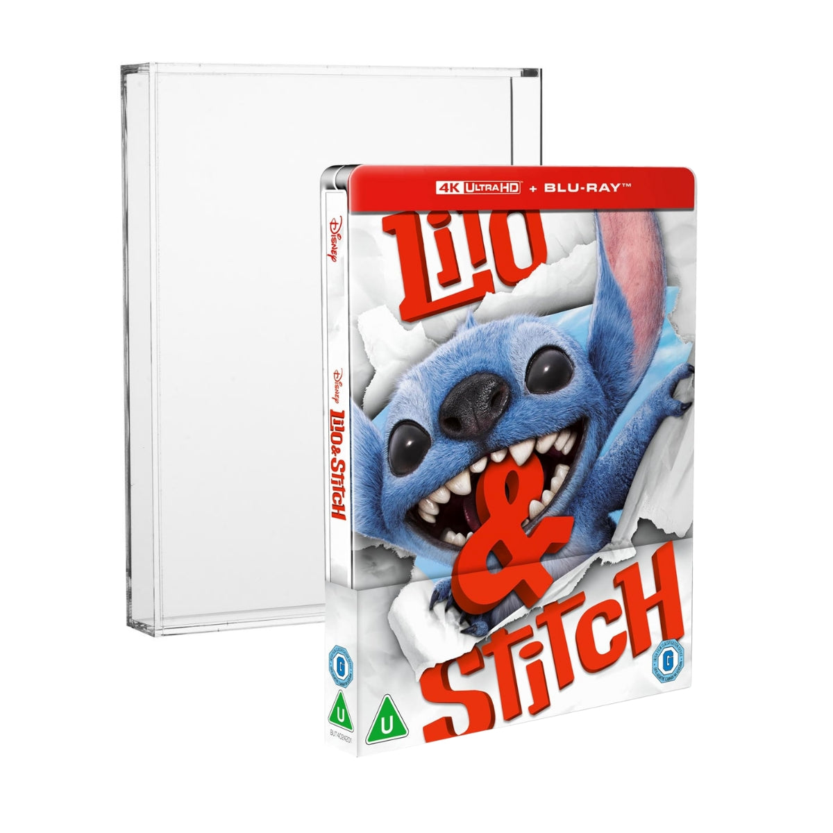 Lilo & Stitch (2025) (Steelbook + Acrylic Protector Case Bundle) [4K Ultra HD + Blu-ray]