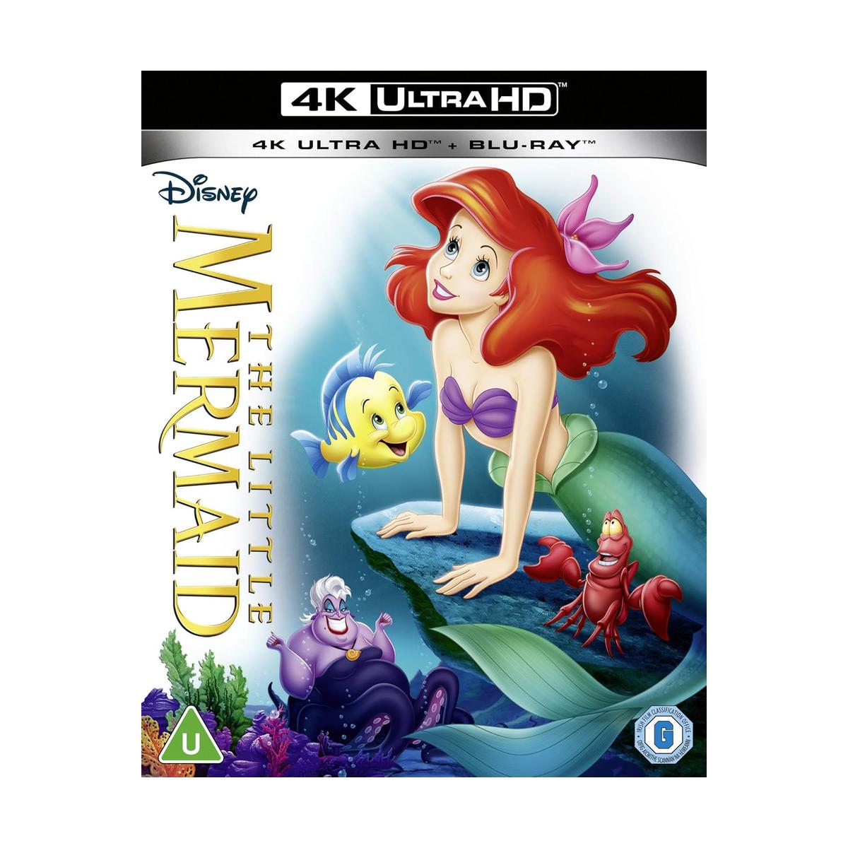 The Little Mermaid (1989) [4K Ultra HD + Blu-ray] – DVD Hub