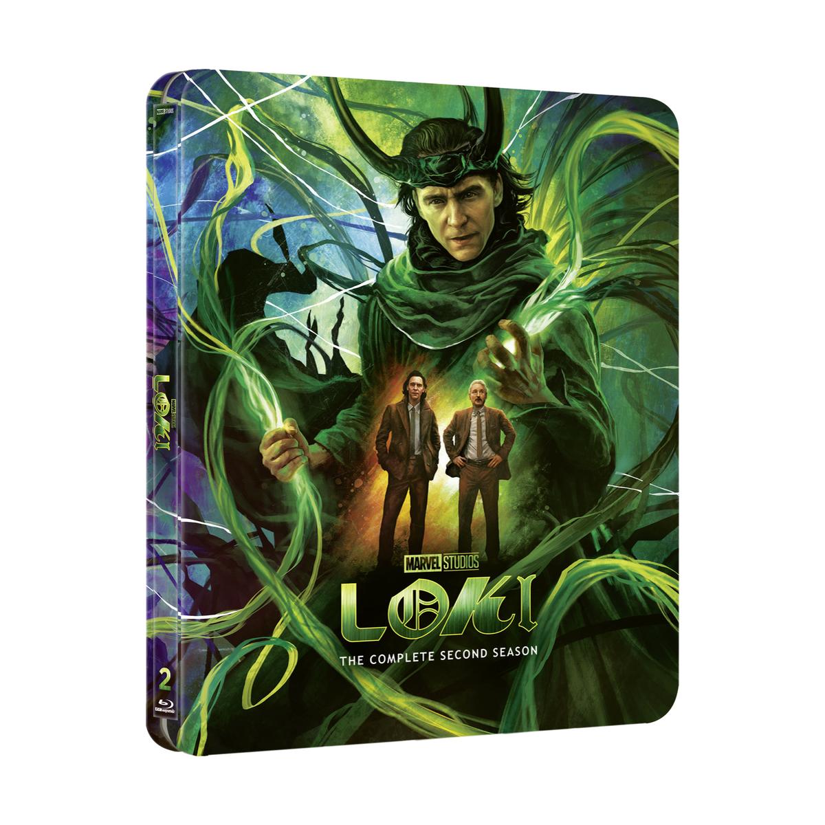 Loki - Season 2 (Steelbook) [4K Ultra HD + Blu-ray]