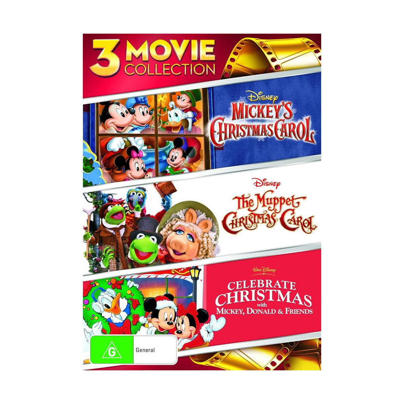 Mickey's Christmas Carol / The Muppets Christmas Carol / Celebrate Christmas with Mickey, Donald & Friends (3-Movie Collection) [DVD]