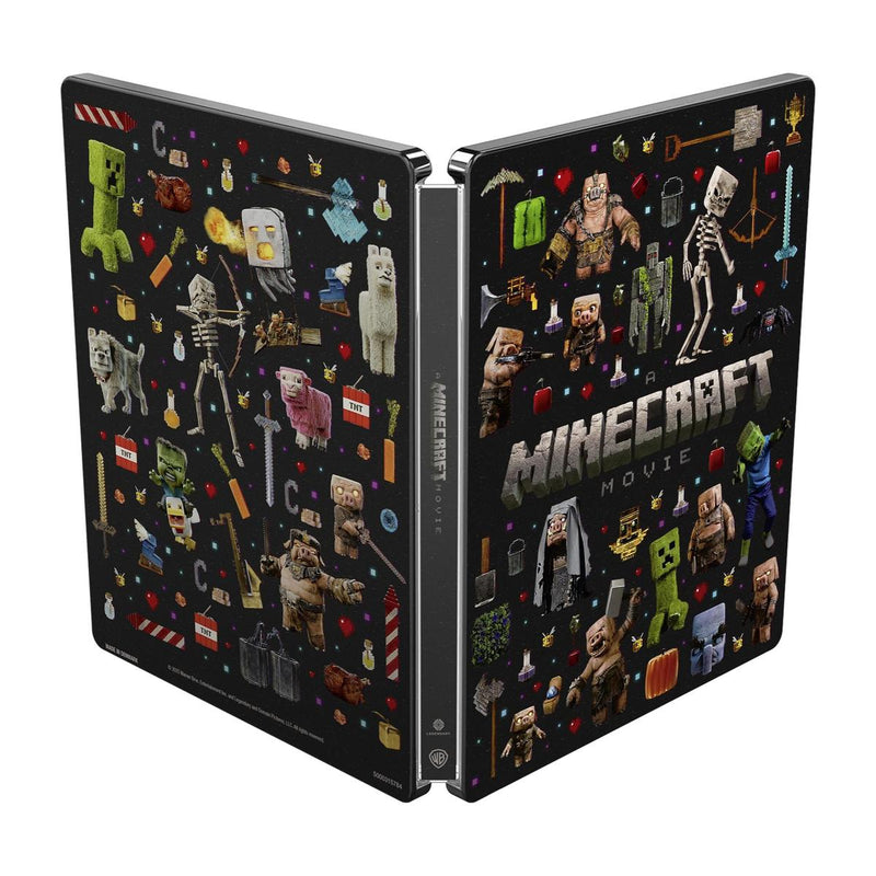 A Minecraft Movie (Collectors Limited Edition) (Steelbook) [4K Ultra HD + Blu-ray]