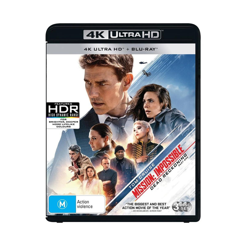 Mission Impossible: Dead Reckoning - Part 1 (3 Disc) [4K Ultra HD + Blu-ray]