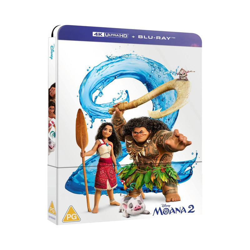 Moana 2 (Steelbook) [4K Ultra HD + Blu-ray]