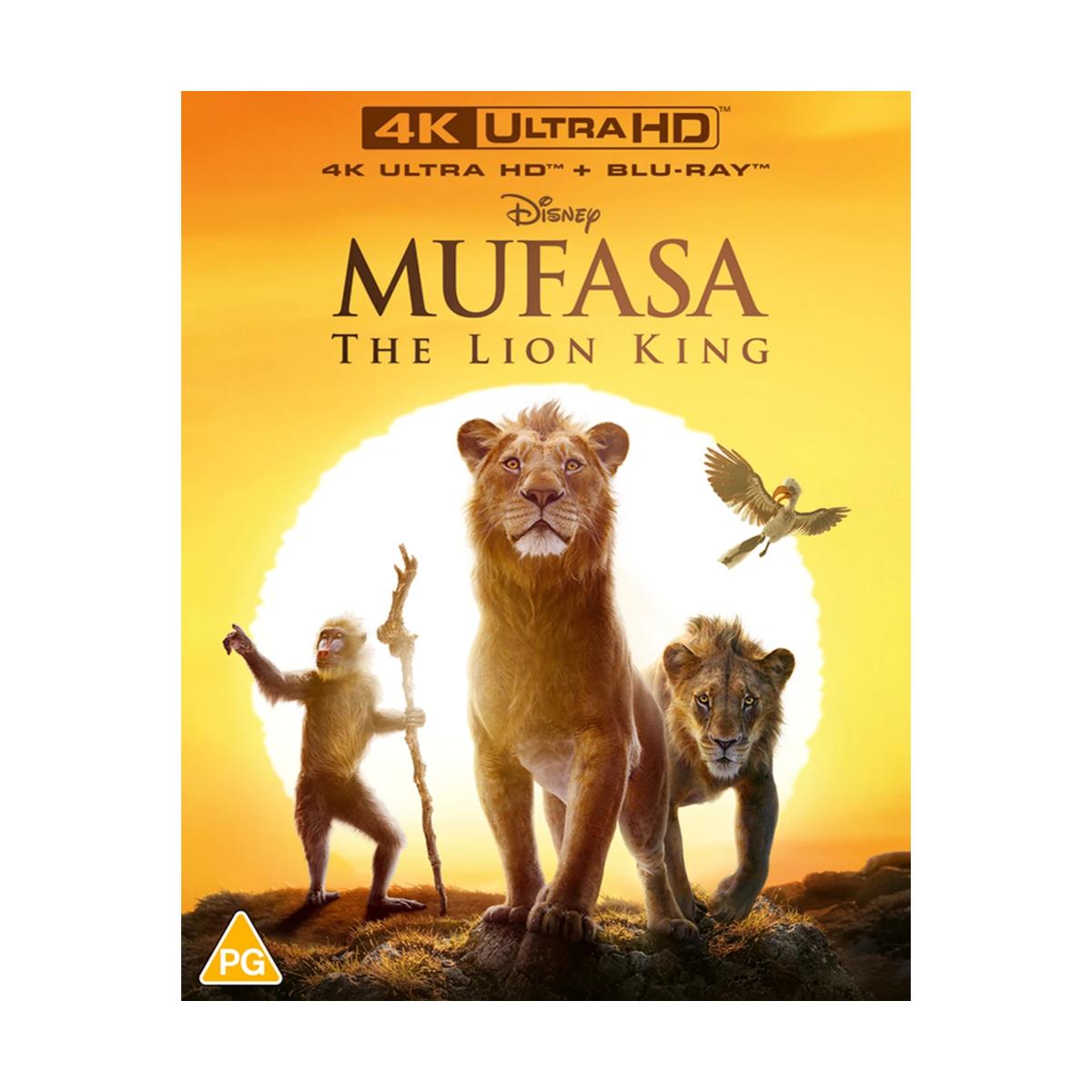 Mufasa: The Lion King [4K Ultra HD + Blu-ray]