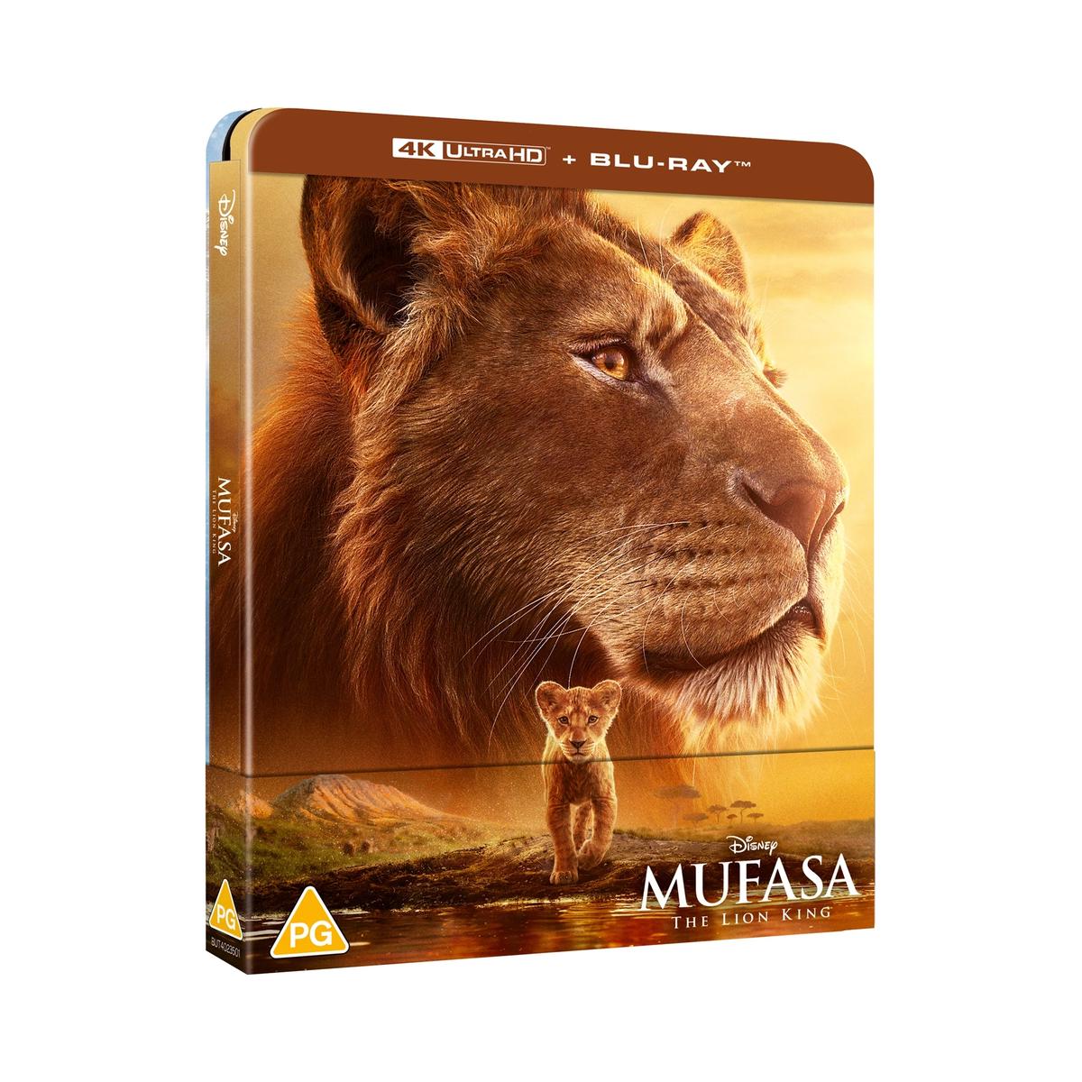 Mufasa: The Lion King (Steelbook) [4K Ultra HD + Blu-ray]