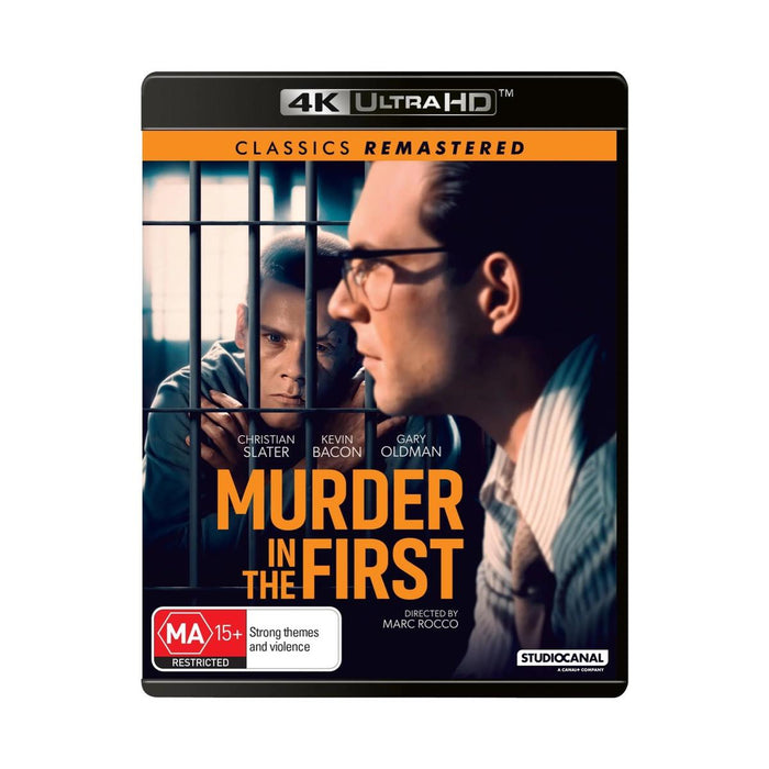 Murder in the First (1995) [4K Ultra HD] (Classics Remastered)