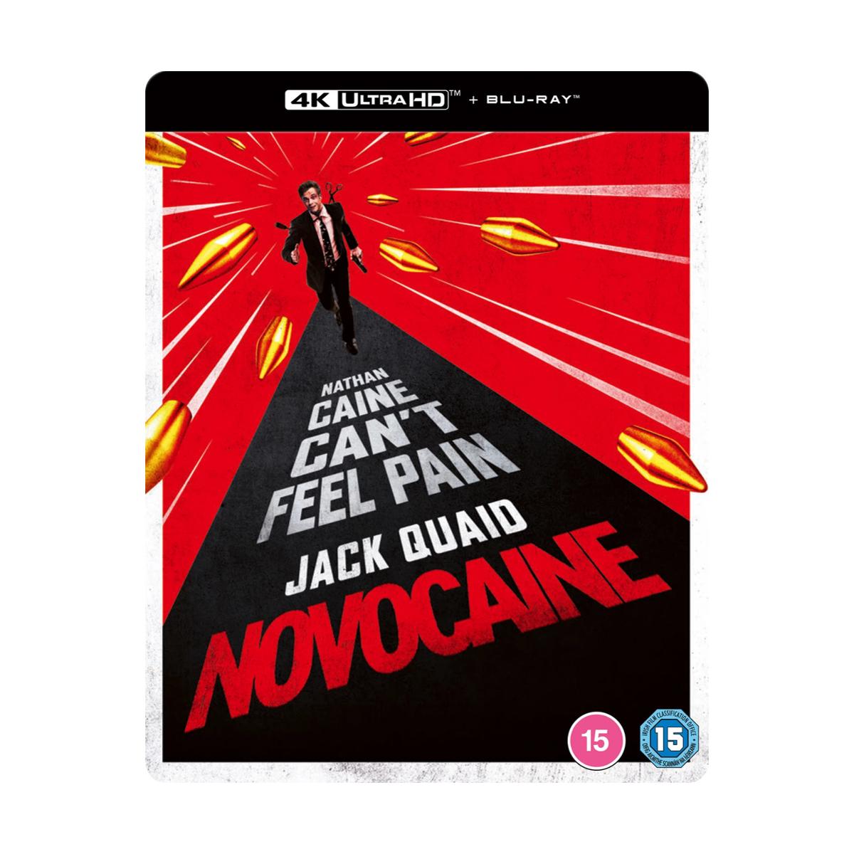 Novocaine (Steelbook) [4K Ultra HD + Blu-ray]