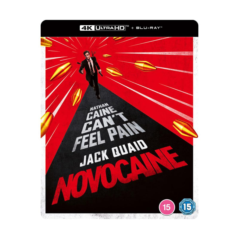 Novocaine (Steelbook) [4K Ultra HD + Blu-ray]