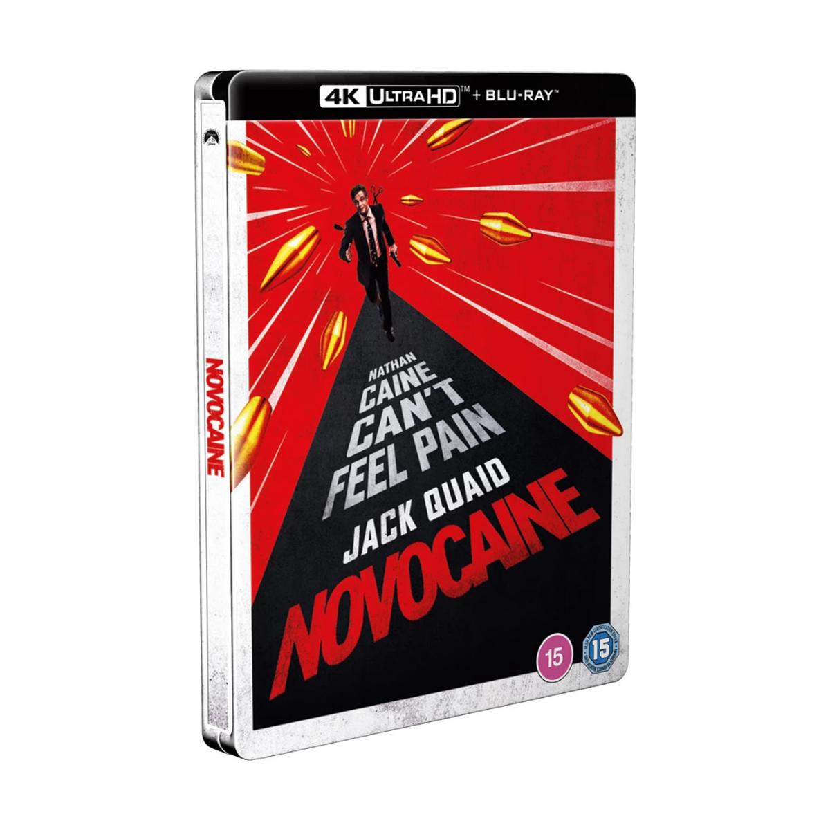 Novocaine (Steelbook) [4K Ultra HD + Blu-ray]