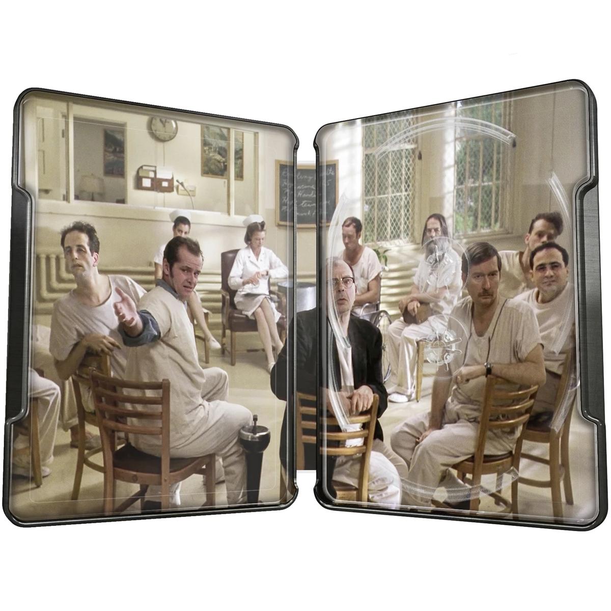 One Flew Over The Cuckoo's Nest (Steelbook) [4K Ultra HD + Blu-ray]