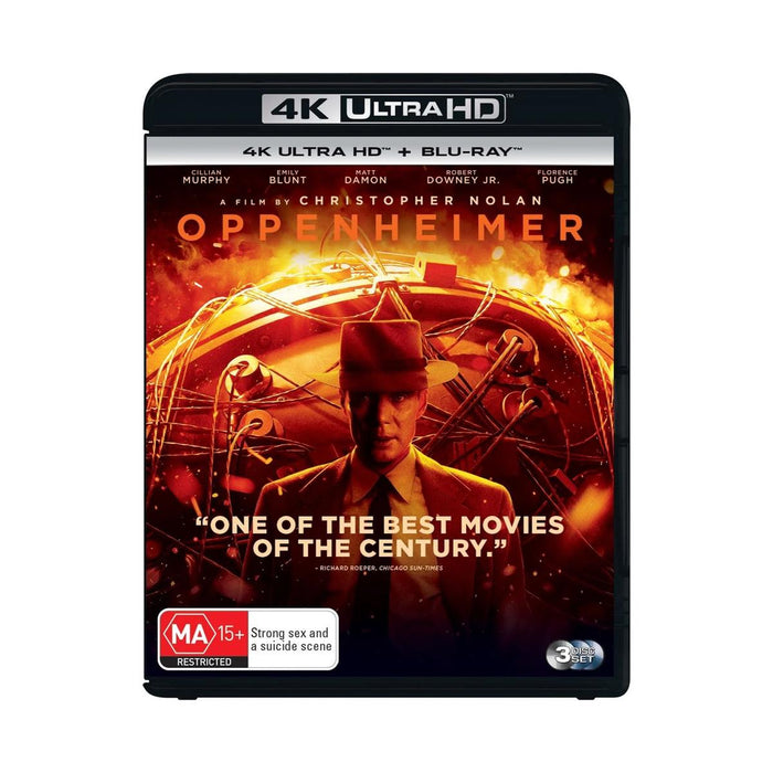 Oppenheimer [4K Ultra HD + Blu-ray]