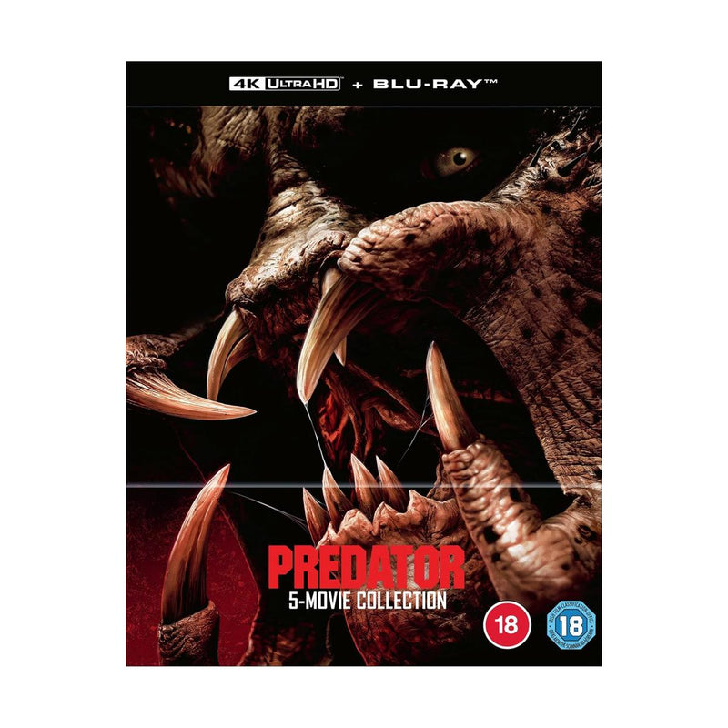 Predator - 5 Movie Collection [4K Ultra HD + Blu-ray]