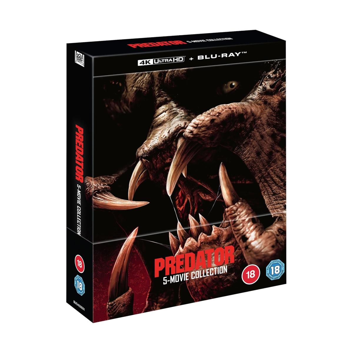 Predator - 5 Movie Collection [4K Ultra HD + Blu-ray]