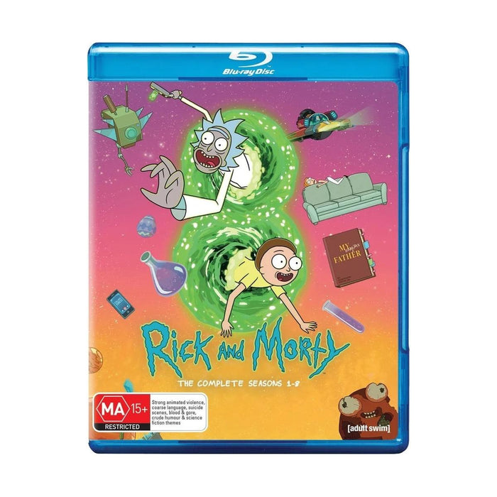 Rick & Morty - Seasons 1-8 [Blu-ray]