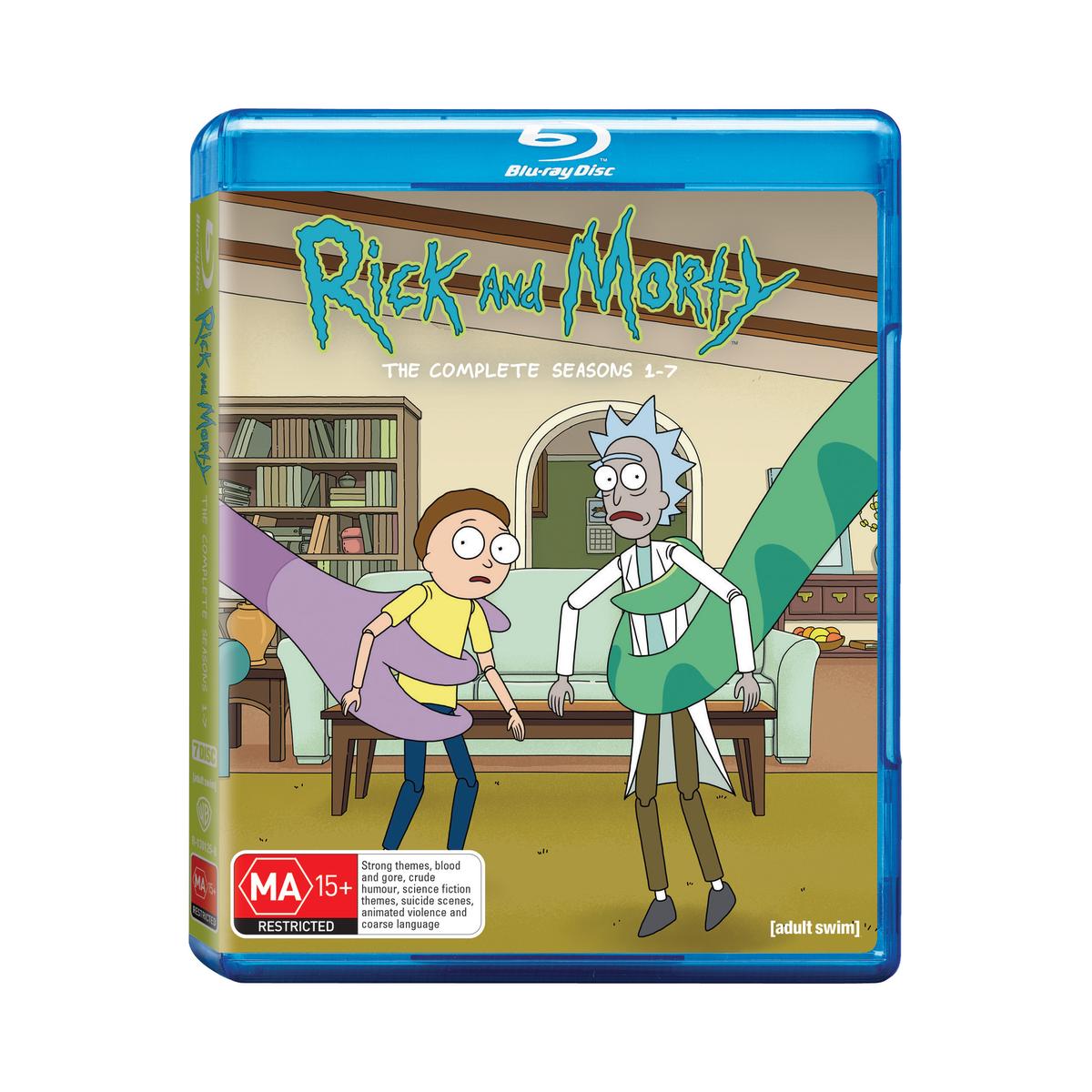 Rick & Morty - Seasons 1-7 [Blu-ray] (DVD Hub Exclusive)