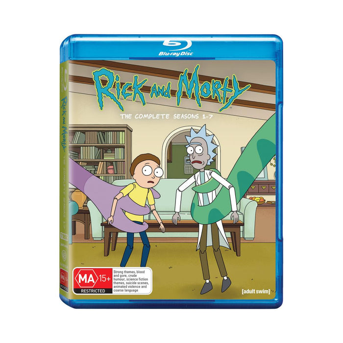 Rick & Morty - Seasons 1-7 [Blu-ray] (DVD Hub Exclusive)