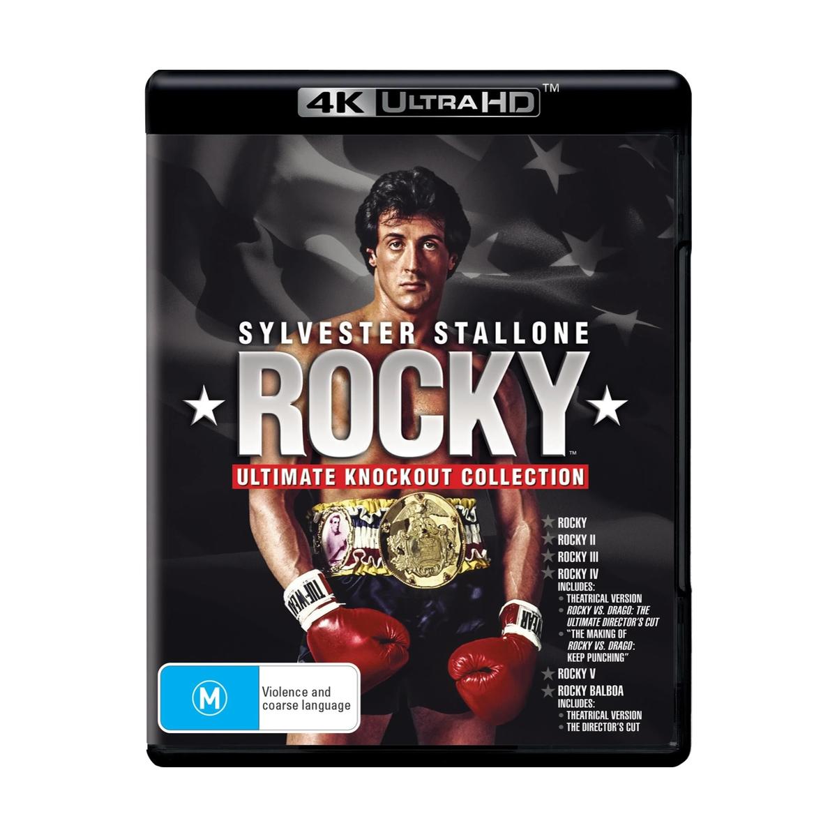 Rocky: Ultimate Knockout Collection (7 Discs) [4K Ultra HD]