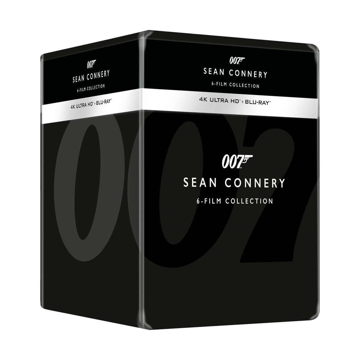 James Bond: Sean Connery - 6 Film Collection (Limited Edition Steelbook Library Case) [4K Ultra HD + Blu-ray]