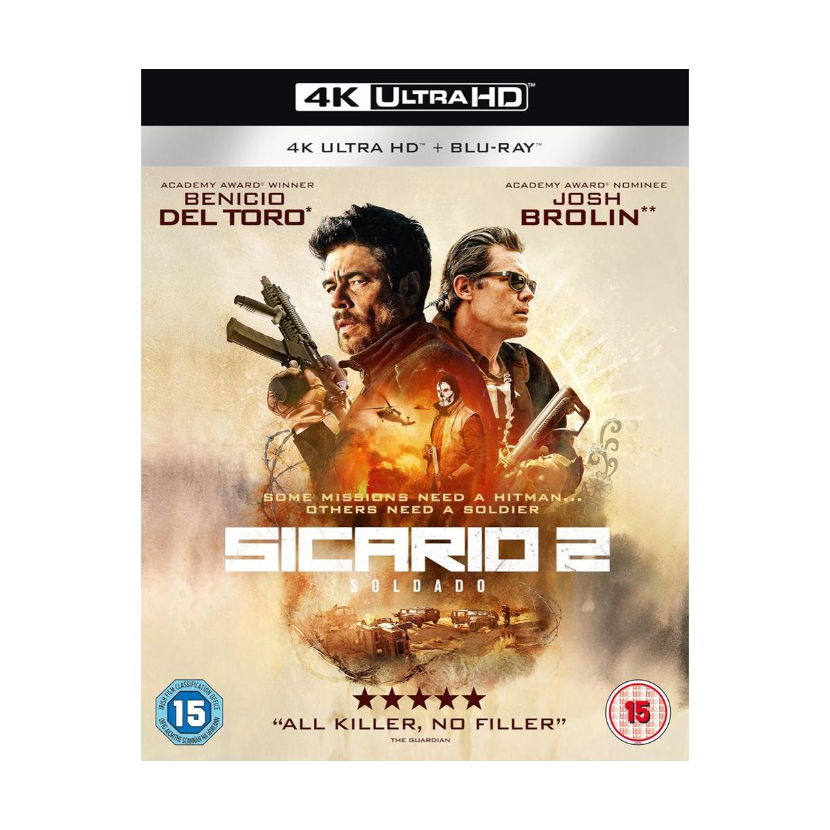 Sicario 2: Day of the Soldado [4K Ultra HD + Blu-ray]