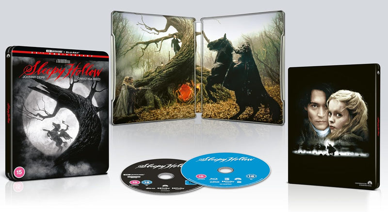 Sleepy Hollow (25th Anniversary Edition Steelbook) [4K Ultra HD + Blu-ray]