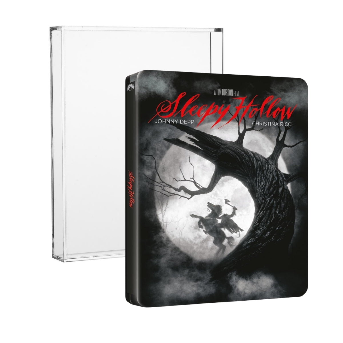 Sleepy Hollow (25th Anniversary Edition Steelbook + Acrylic Protector Case Bundle) [4K Ultra HD + Blu-ray]