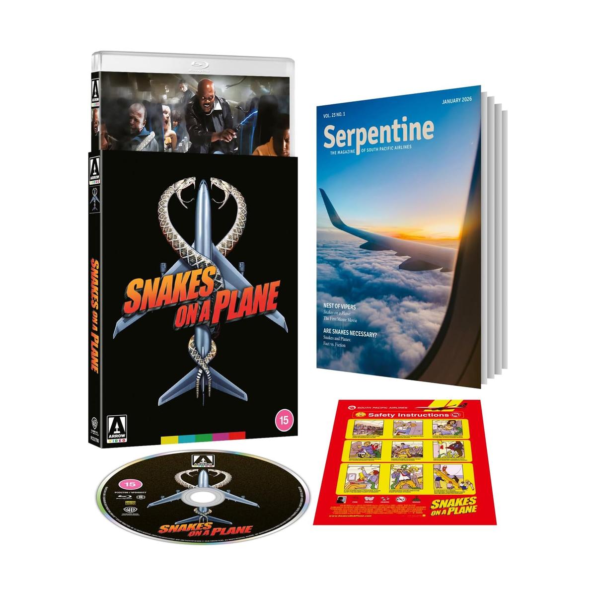 Snakes on a Plane (Limited Edition) [Blu-ray]