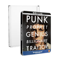 The Social Network (Steelbook + Acrylic Protector Case Bundle) [4K Ultra HD + Blu-ray]