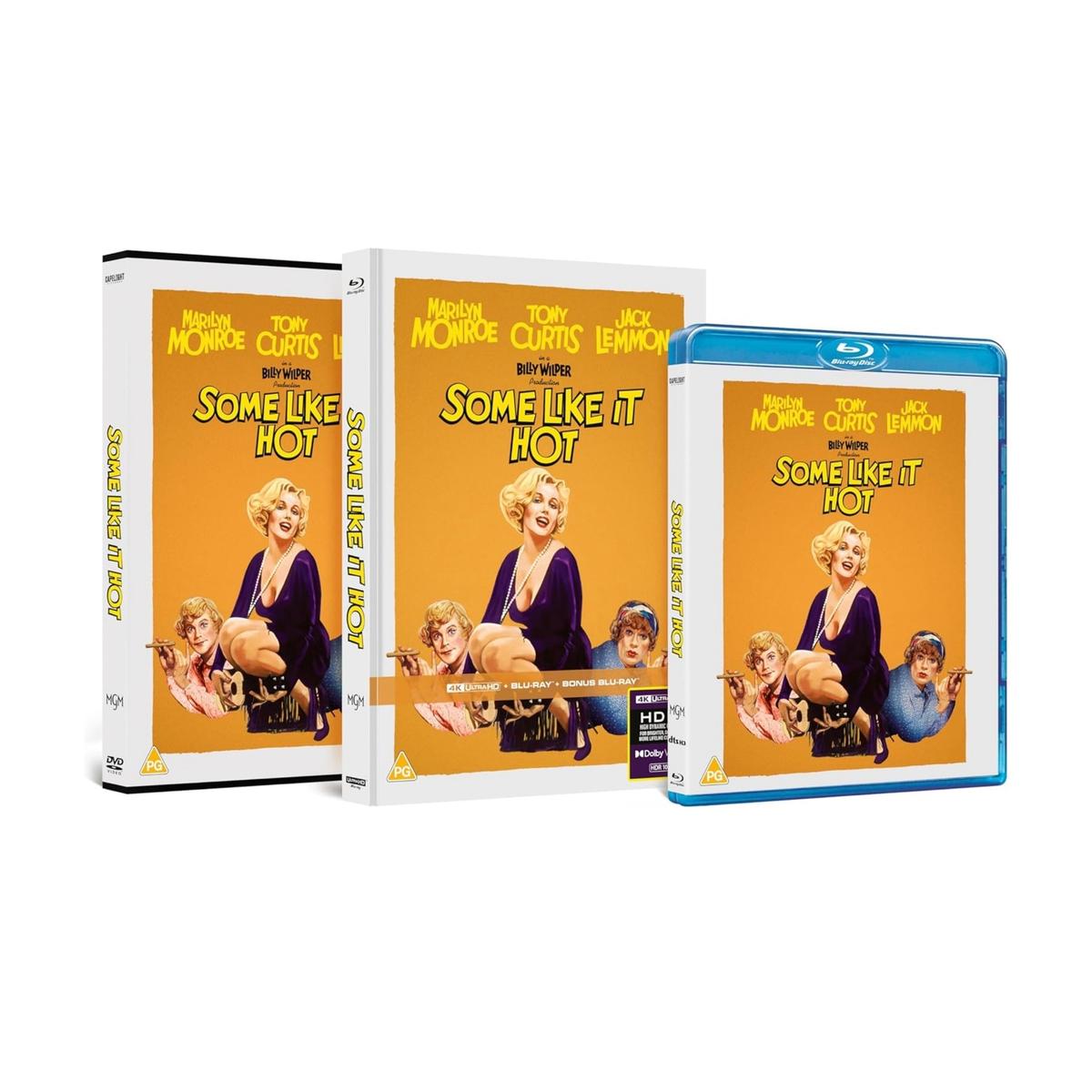 Some Like it Hot (Limited Edition Mediabook) [4K Ultra HD + Blu-ray]