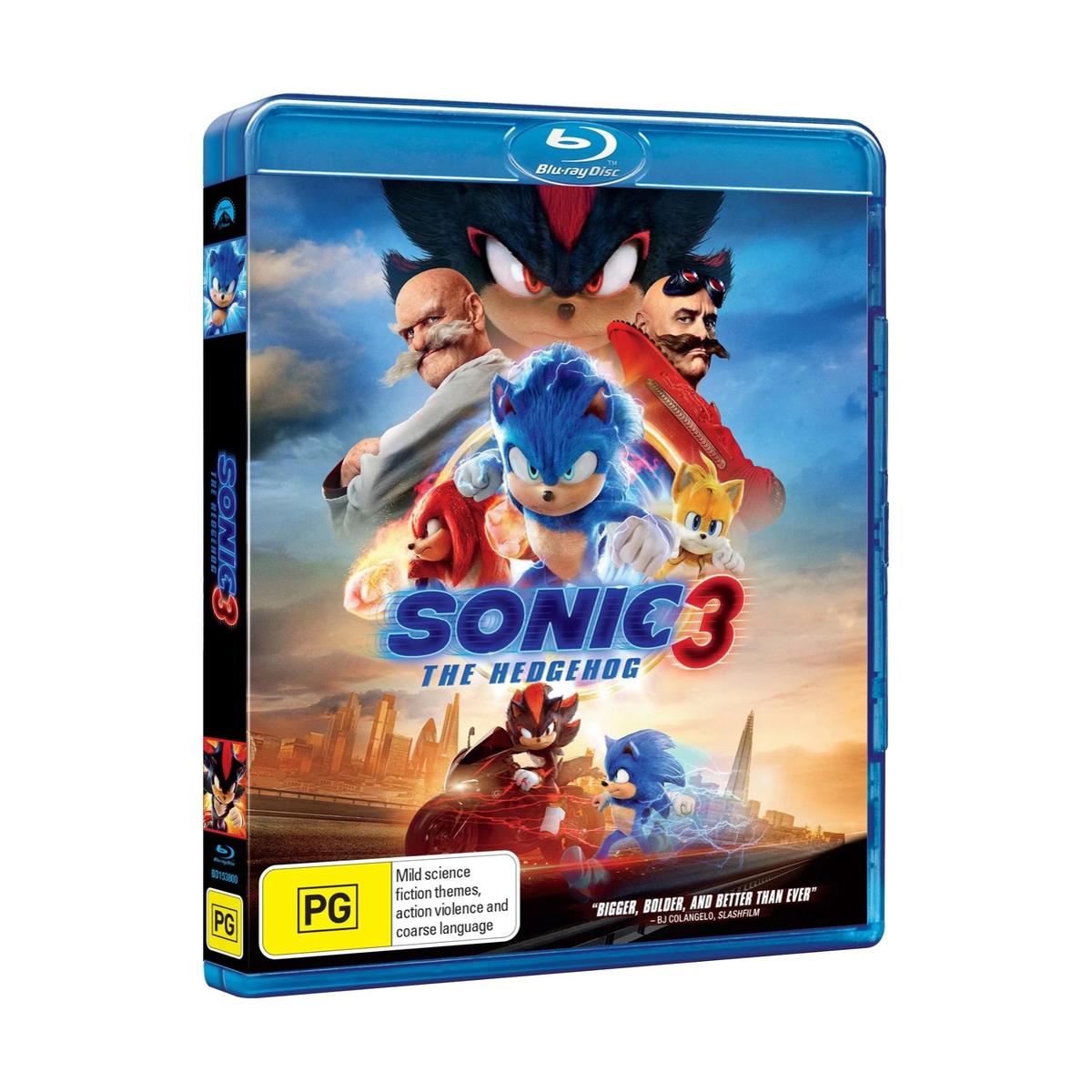 Sonic The Hedgehog 3 [Blu-ray]