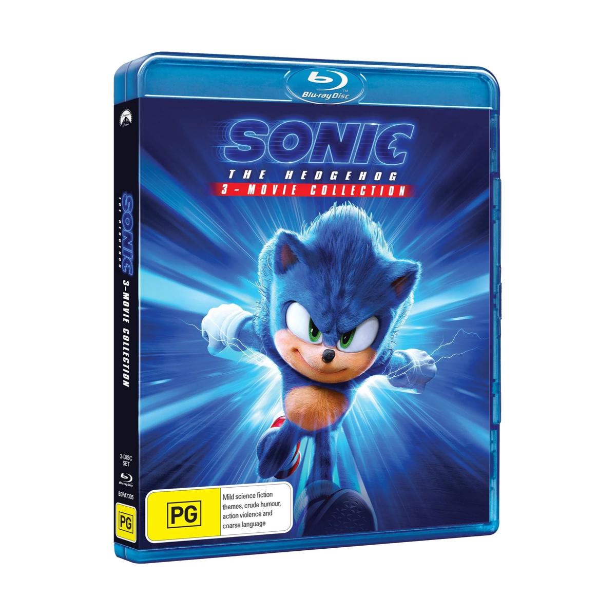 Sonic the Hedgehog - 3 Movie Collection [Blu-ray]