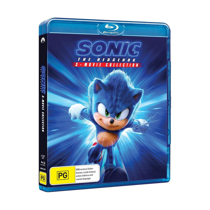 Sonic the Hedgehog - 3 Movie Collection [Blu-ray]
