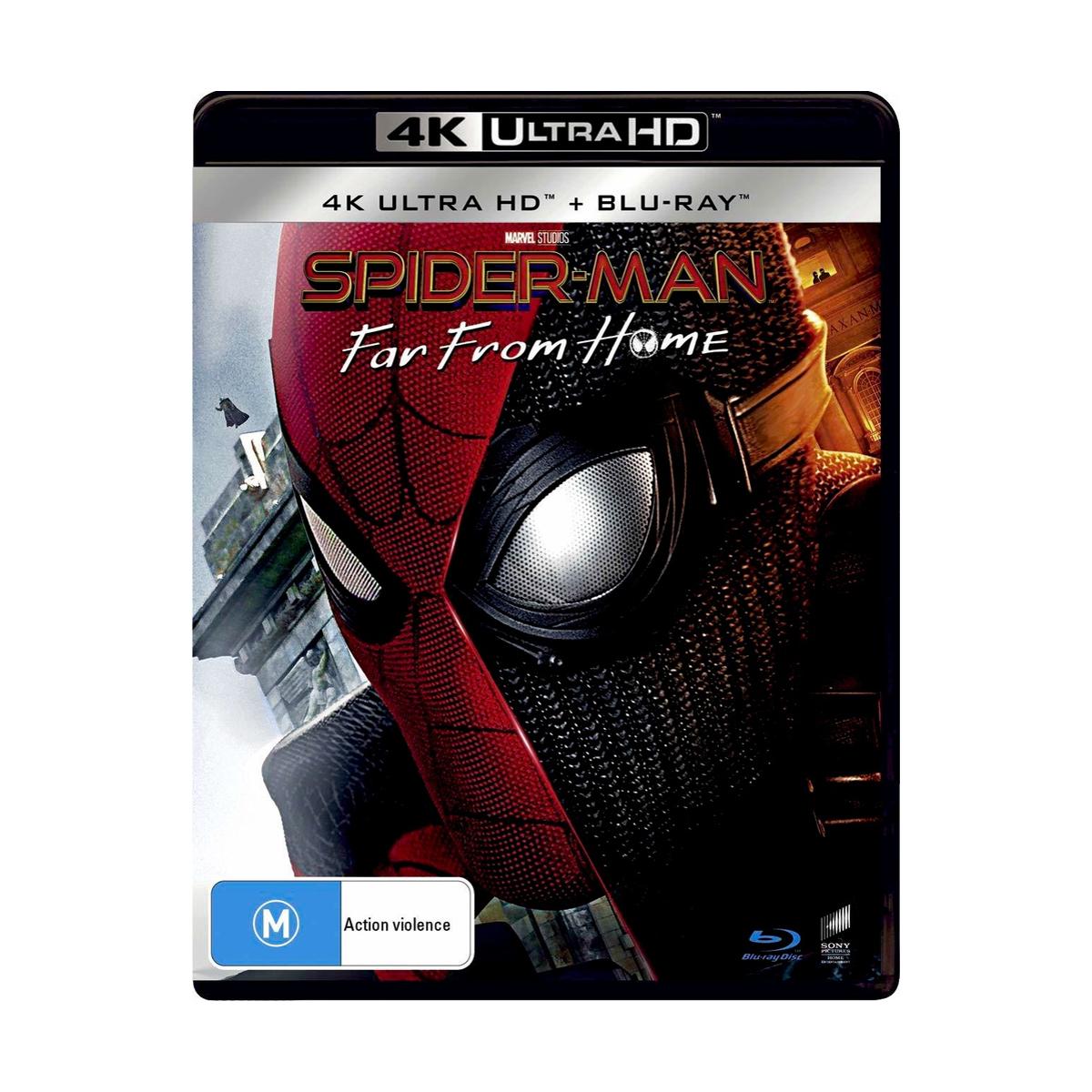 Spider-man: Far From Home [4K Ultra HD + Blu-ray]