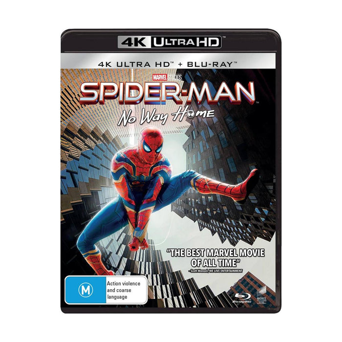 Spider-man: No Way Home [4K Ultra HD + Blu-ray]