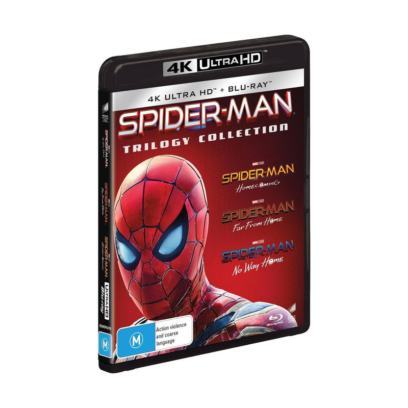 Spider-man - 3 Film Collection (Homecoming/Far From Home/No Way Home) [4K Ultra HD + Blu-ray]