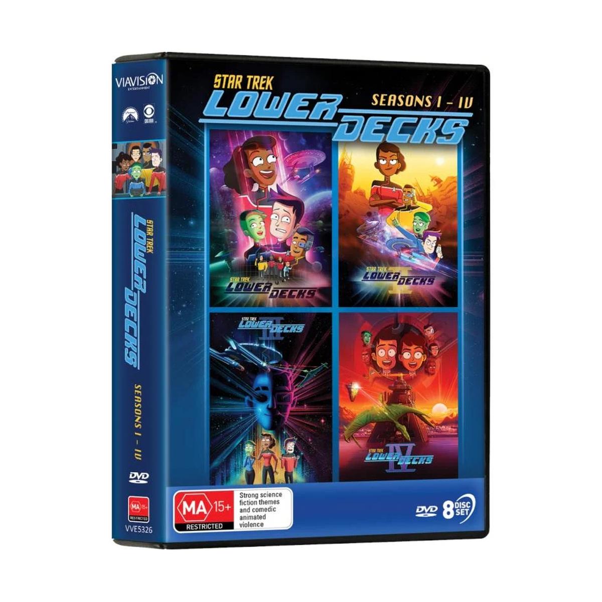 Star Trek: Lower Decks - Seasons 1-4 [DVD]