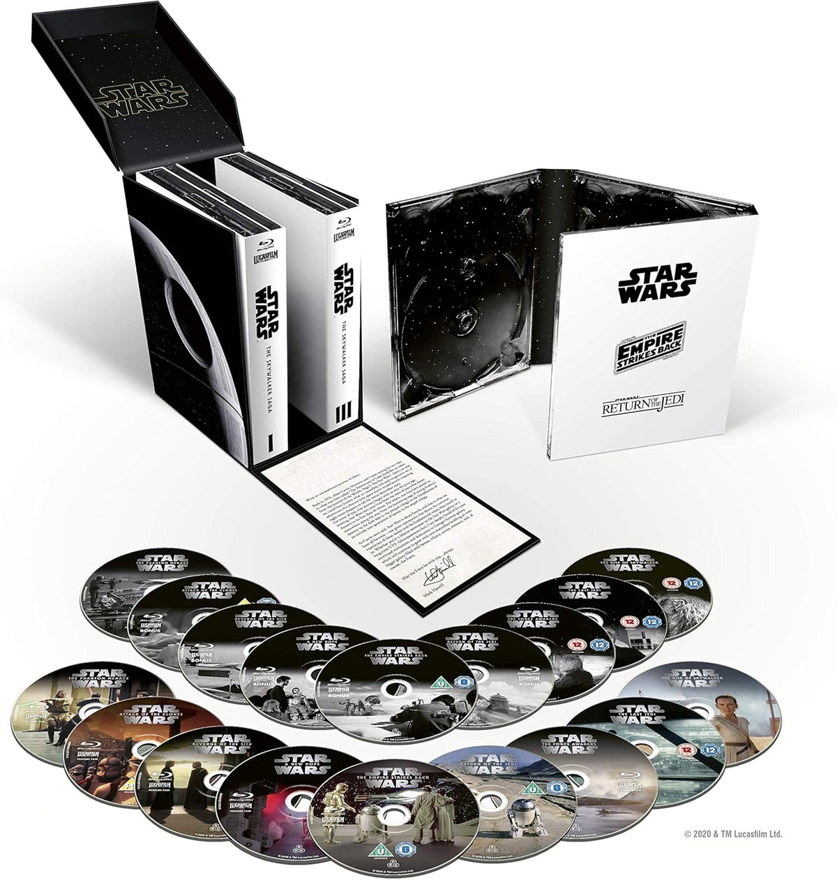 Star Wars: The Skywalker Saga Collection (9 Films) [Blu-ray]