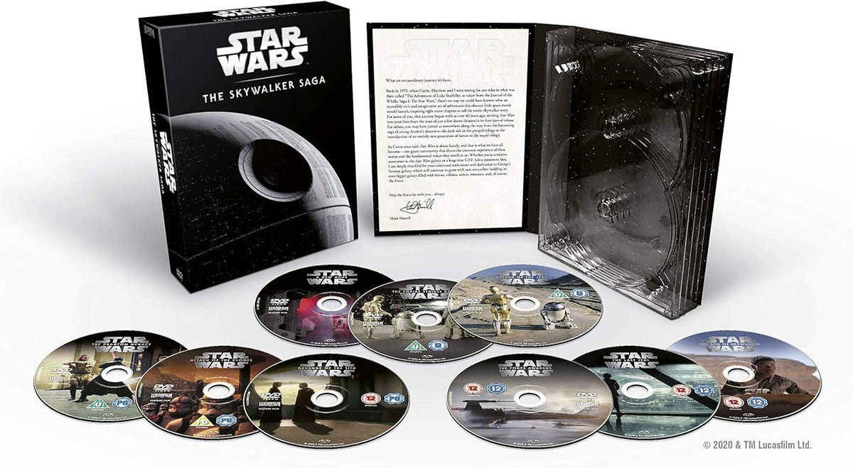 Star Wars: The Skywalker Saga Collection (9 Films) [DVD]