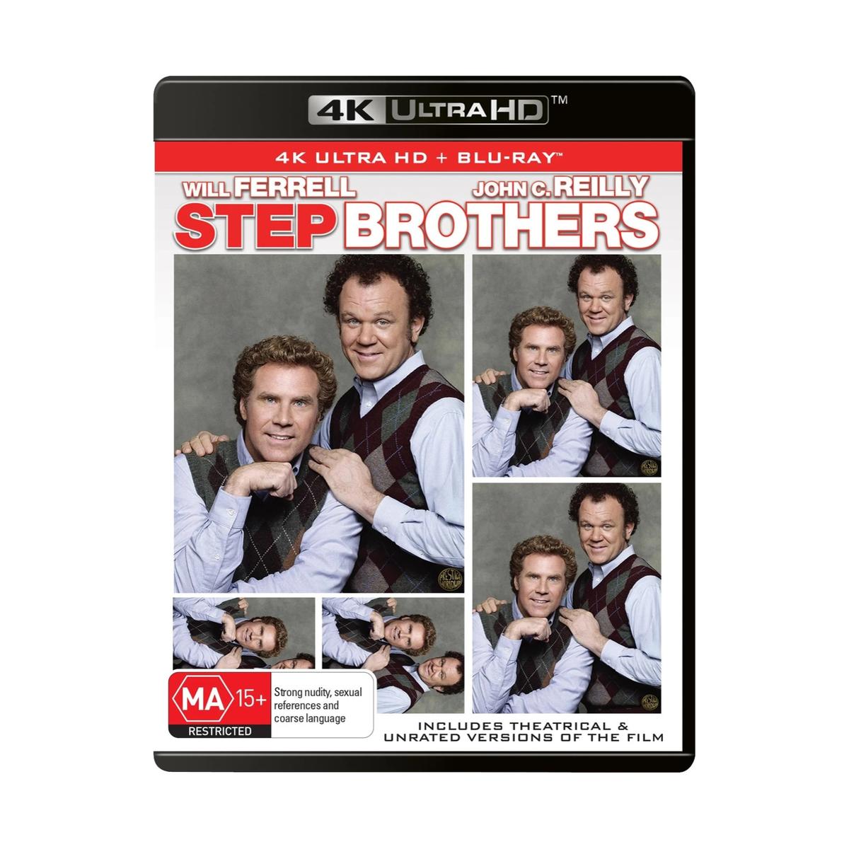 Step Brothers (2008) [4K Ultra HD + Blu-ray]