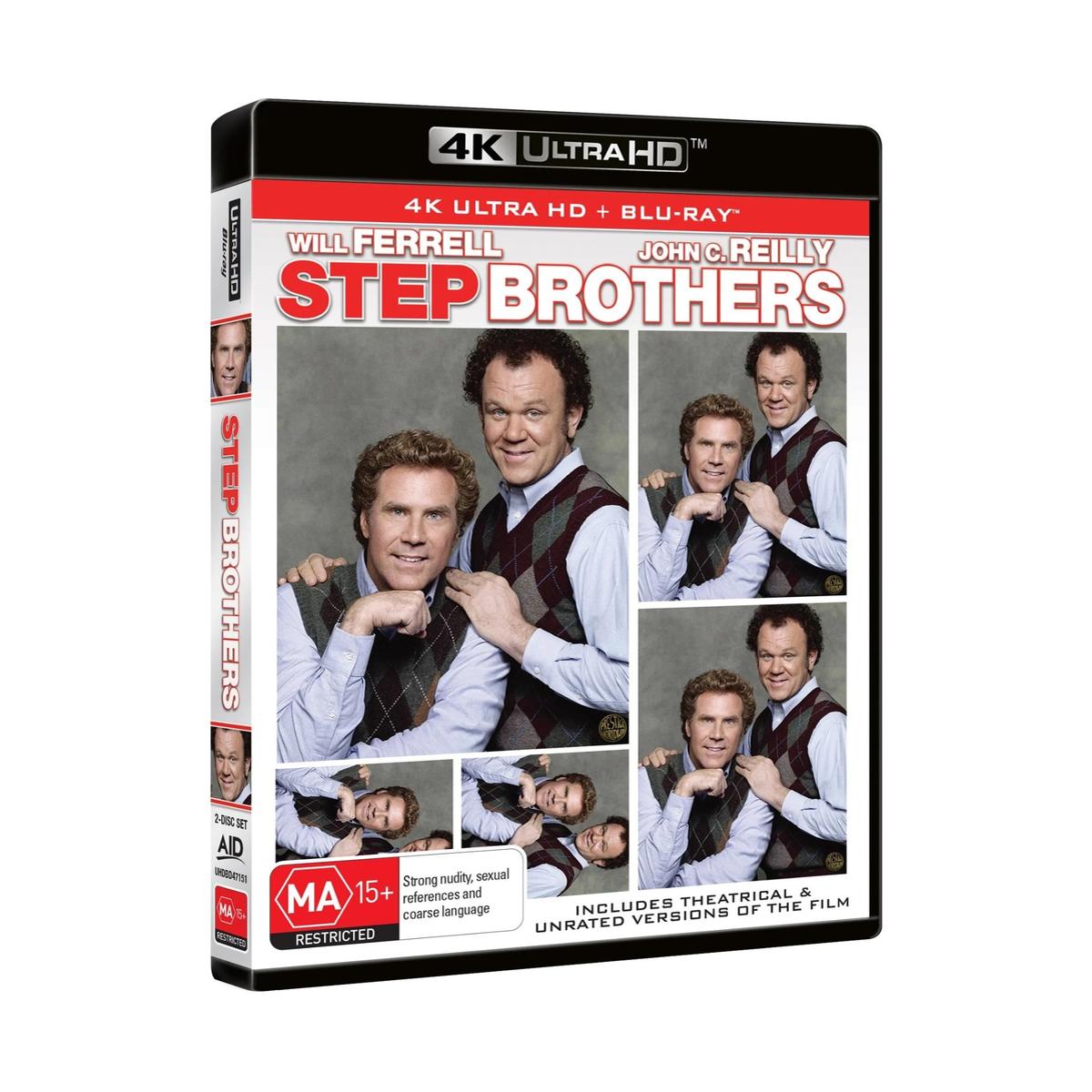 Step Brothers (2008) [4K Ultra HD + Blu-ray]