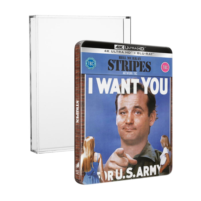 Stripes (Steelbook + Acrylic Protector Case Bundle) [4K Ultra HD + Blu-ray]