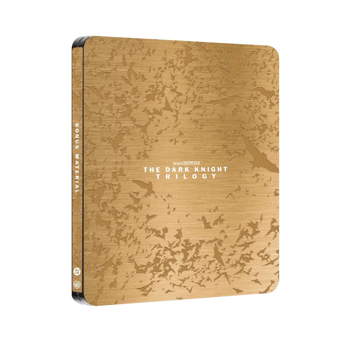 The Dark Knight Trilogy (20th Anniversary Steelbook) [4K Ultra HD + Blu-ray]