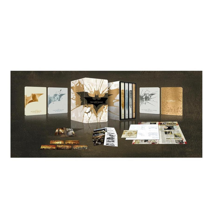 The Dark Knight Trilogy (20th Anniversary Steelbook) [4K Ultra HD + Blu-ray]