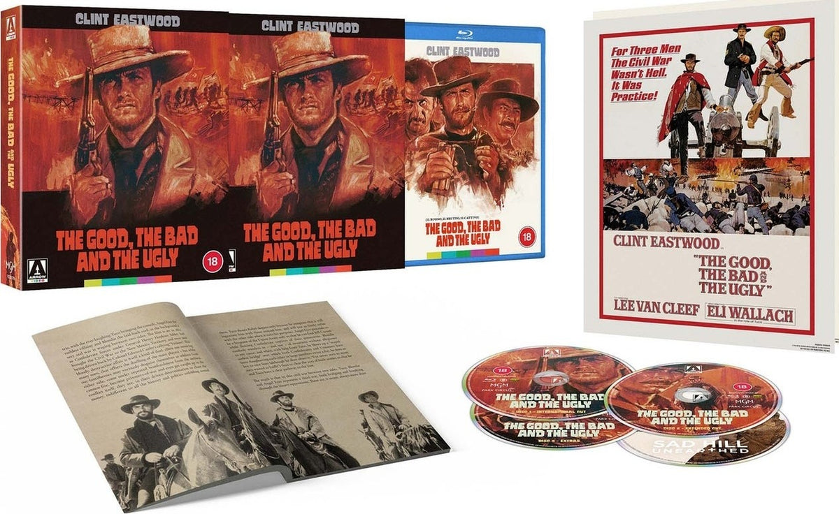 The Good, The Bad and The Ugly (Limited Edition) (4 Disc) [Blu-ray]