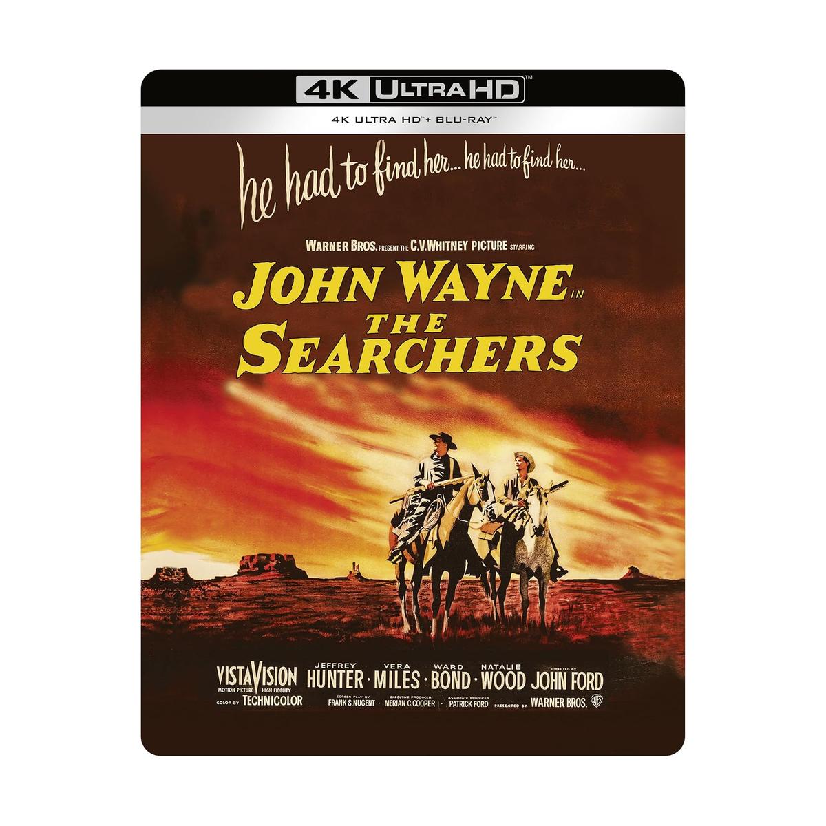 The Searchers (Limited Edition SteelBook) [4K Ultra HD + Blu-ray]