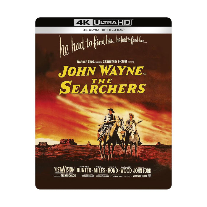 The Searchers (Limited Edition SteelBook) [4K Ultra HD + Blu-ray]