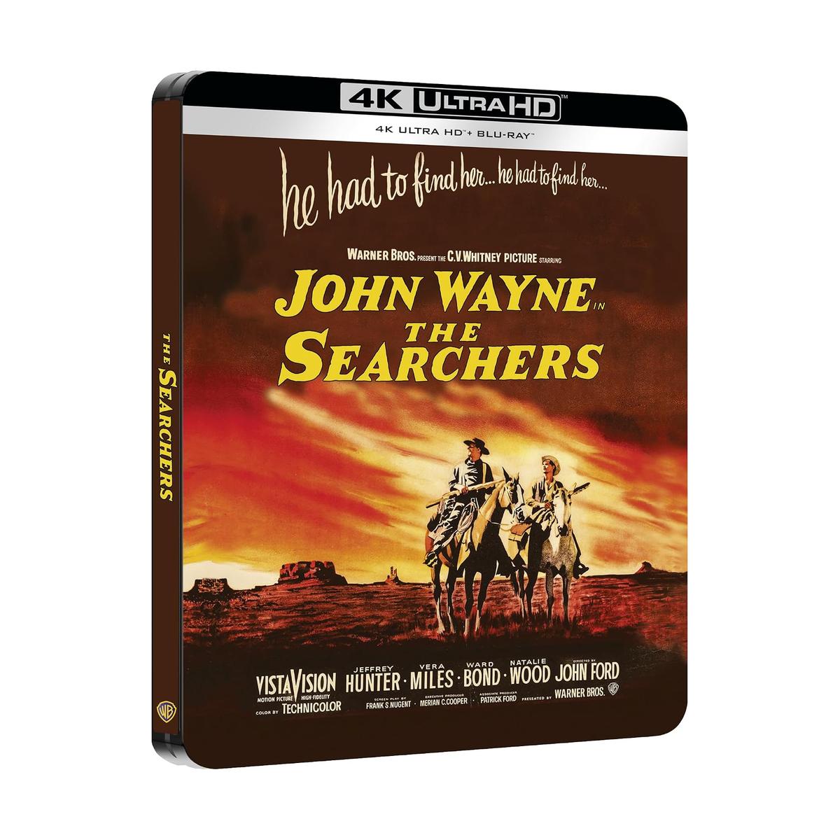 The Searchers (Limited Edition SteelBook) [4K Ultra HD + Blu-ray]