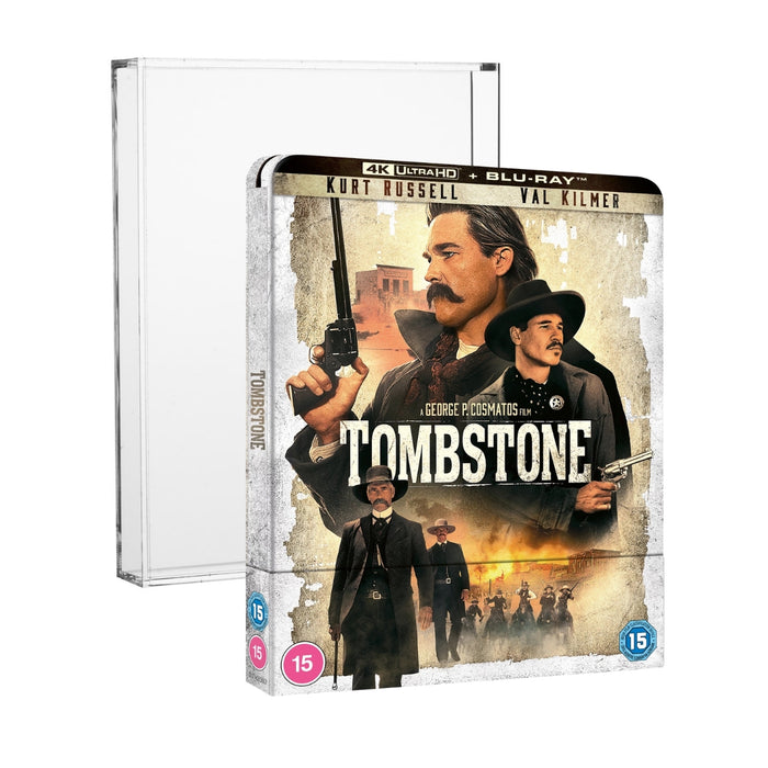Tombstone (Limited Edition Steelbook + Acrylic Protector Case Bundle) [4K Ultra HD + Blu-ray]