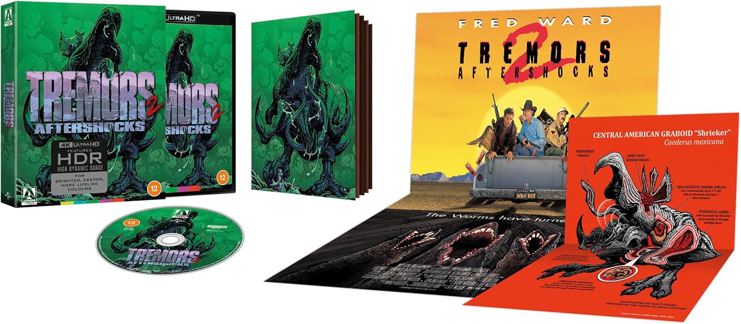 Tremors 2: Aftershocks (Limited Edition) [4K Ultra HD] – DVD Hub