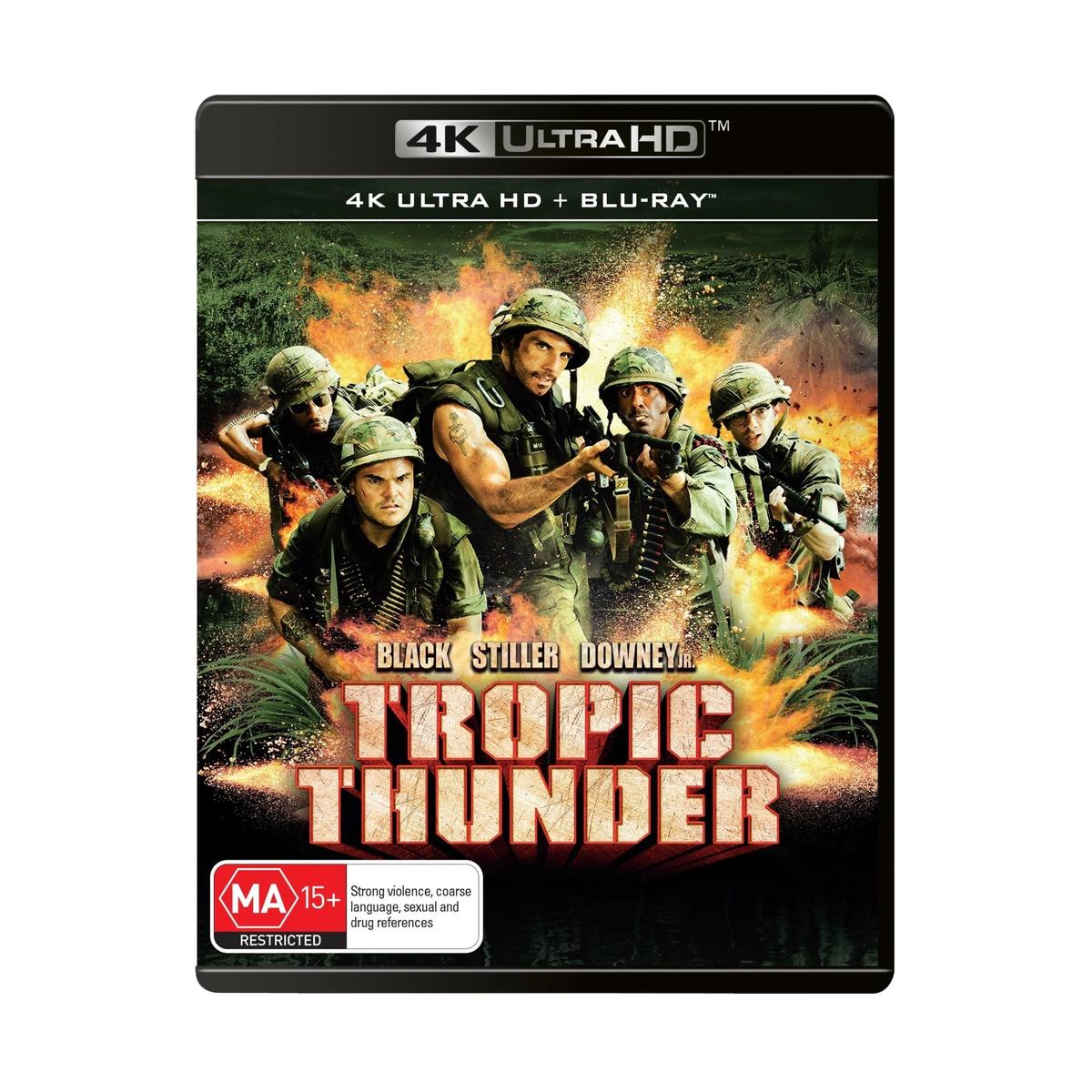 Tropic Thunder (2008) [4K Ultra HD + Blu-ray]